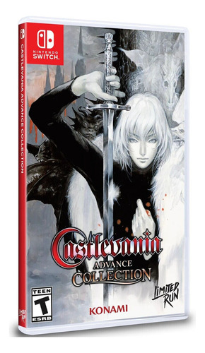 Castlevania Advance Collection Capa Aria Of Sorrow Switch