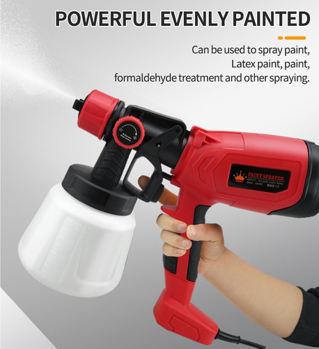 Litio Electric Spray Machine Pistola De Pintura Eléctrica