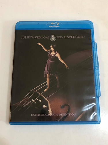 Blu Ray Julieta Venegas Mtv Unplugged Usado Original