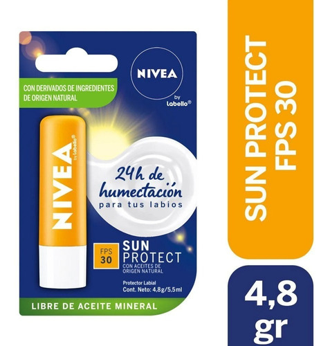 Nivea Bálsamo Labial Sun Protect Fps30 | 5.5ml