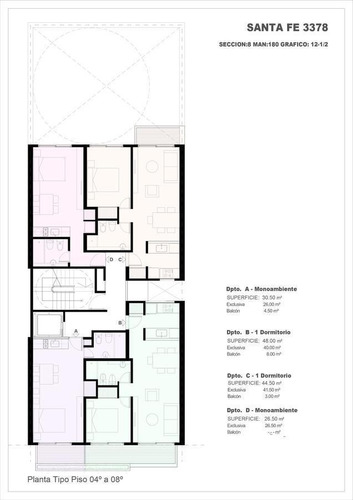Imagen 10 de 11 de Santa Fe 3300 - Monoambiente En Venta En Rosario