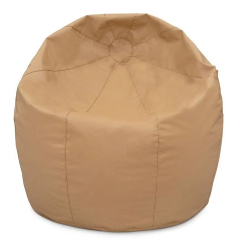 Imagen 1 de 4 de Pouf Pera Vinil Beige