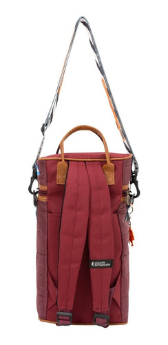 Imagen 5 de 8 de Mochila Matera Diamond Pop Bordo