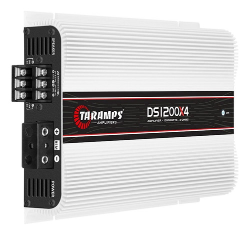 Modulo Taramps Ds1200 X4 1200w Rms Rca Ds1200x4 Amplificador