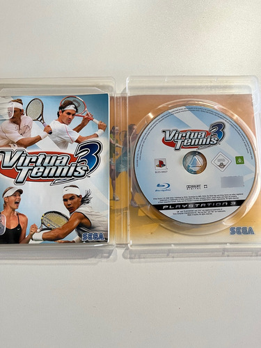 Virtua Tênis 3 Jogo Playstation 3 Mídia Física - Original (Recondicionado)