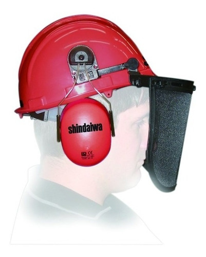 Casco Forestal Con Careta Y Protector Auditivo Shindaiwa