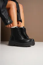 Comprar Borcegos Mujer Nacia Livianos Diseño Plataforma Cómodos Moda