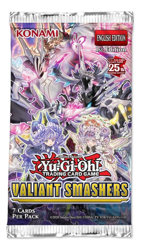 Ygo Valiant Smashers Booster Pack