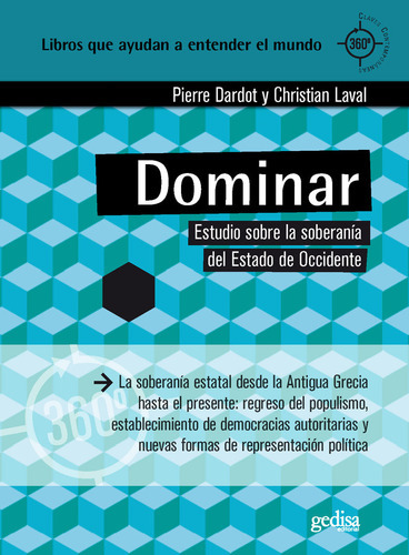 Dominar, De Dardot, Pierre. Editorial Gedisa, Tapa Blanda En Español