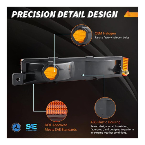 Motrum Burning Marker Light Housing Compatible Con Cutlass 2