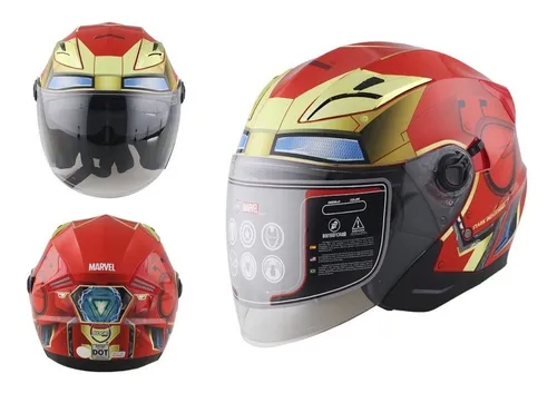 Casco de iron man para moto mercadolibre sale