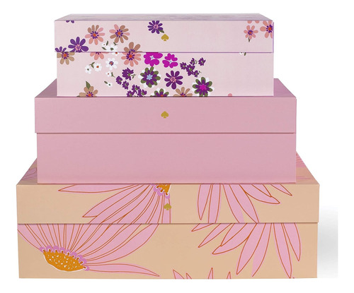 Kate Spade New York Cajas De Almacenamiento Decorativas Con 