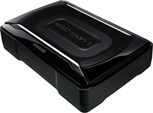 Kenwood Ksc Sw11 Compact Powered Enclosed Subwoofer For