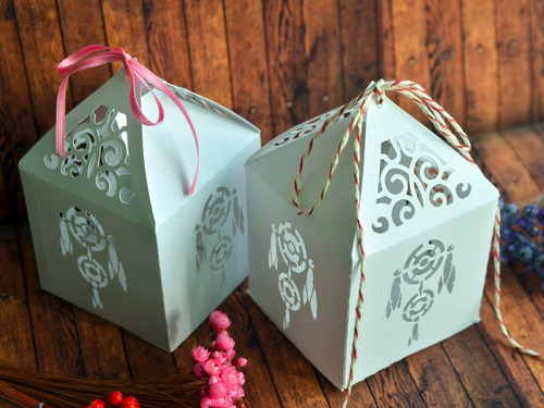 10 Cajitas Caladas Atrapasueños Souvenirs Cumpleaños