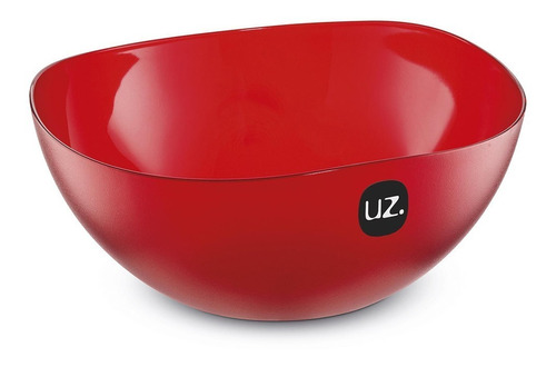 Bowl Recipiente Compotera Ensaladera 2lts Color Rojo Febo