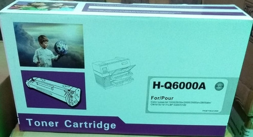 Toner Compatible (124a)q6000abk/c/y/m Para Laser Jet 2600