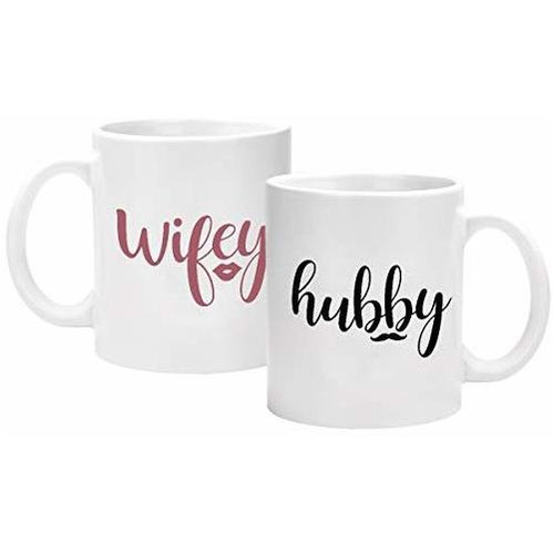 Juego De Tazas De Café Para Esposa Y Esposo, Regalos P...