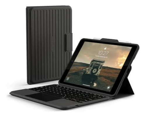 Funda Con Teclado Urban Armor Gear / Para iPad 10.2 /black