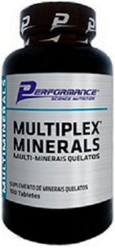 Multiplex Multimineral Quelato Performance Nutrition 100 Tab