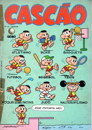 Imagem 1 de 1 de Cascao 40 - Globo - Bonellihq Cx11 F21