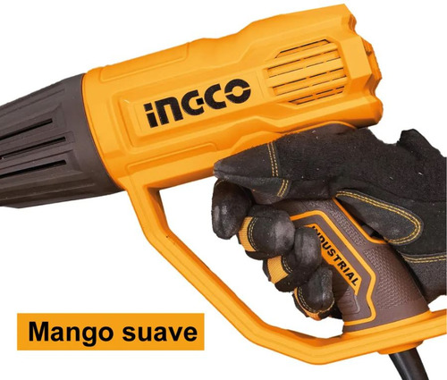 Pistola De Calor 2000w Hg200078 Ingco Con Accesorios Color A