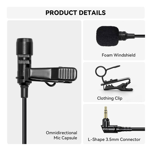 Sistema De Micrófono Inalámbrico Hollyland Lark C1 Con Usb-c