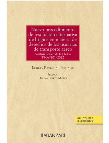 Libro Nuevo Procedimiento De Resolucion Alternativa De Li...