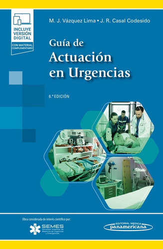 Guía De Actuación En Urgencias Ed.6 - Vázquez Lima, Manuel J
