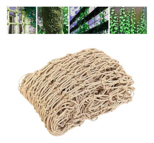 Jute Net Spoting 1 X 3 Metros Agujero De Malla De 10 Cm