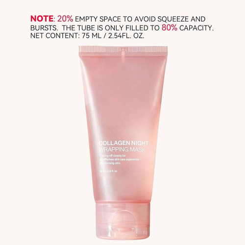3 Máscara Nocturna De Colágeno, Máscara Exfoliante, Etc.
