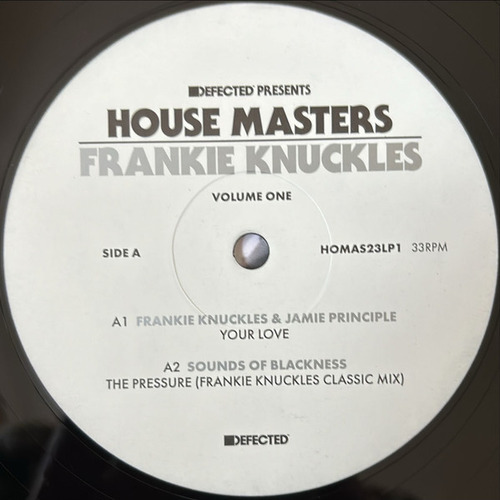 Disco Vinyl Frankie Knuckleshouse Masters V.1 (2xlp) Versión Del Álbum Edición Limitada