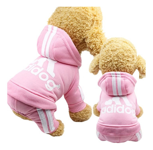 Saco Enterizo Deportivo Mascota  Rosa  Pequeño Ref. 1055