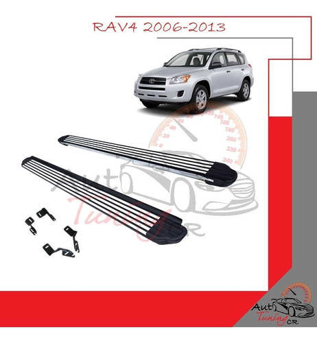 Estribos Gradas Laterales Toyota Rav4 2006-2013