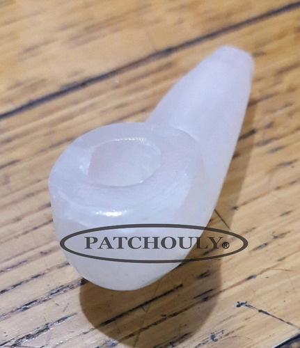 Imagen 3 de 6 de Pipa De Piedra Onix/cuarzo/marmol Hecha Mano Chica Portátil