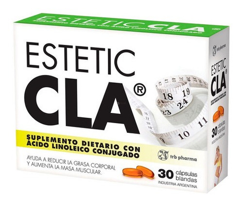 Estetic Cla Quemador Grasas Adelgazante X 30 Capsulas