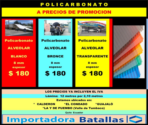 Policarbo Alveolar Por Metros Greca Guantes Silicona