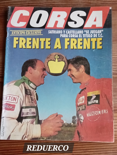 Revista Corsa 1274 Año 1990 Satriano Castellano 5/12 Gorrini (Usado)
