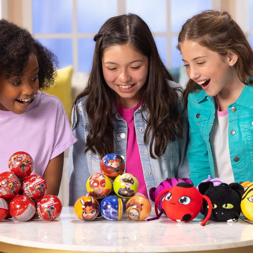 Miraculous Ladybug 4-1 Sorpresa Mirabola Set De 3 Juguetes
