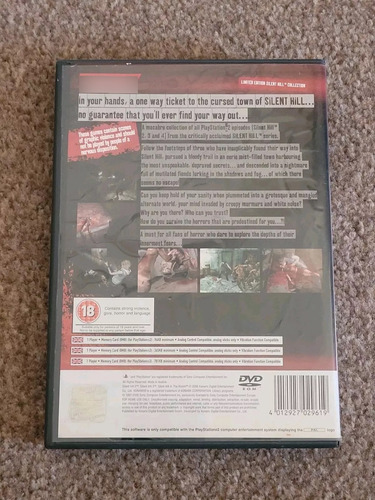 Ps2 - Silent Hill Collection Edição Limitada (europeu) (Usado)