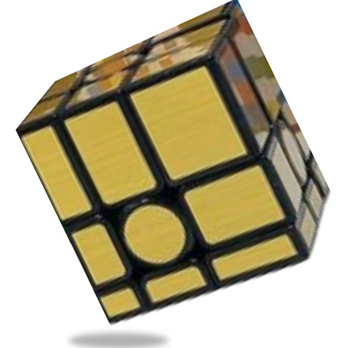 Cubo Rubik Moyu Mirror 3 X 3 Dorado Oro Gold 3x3x3 Ank185 1