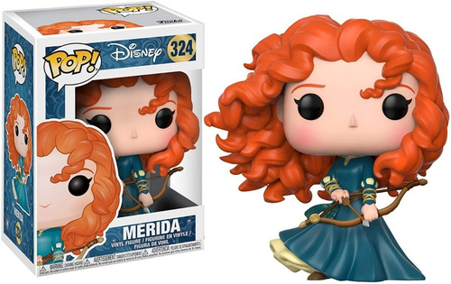 Funko Pop Merida Valiente Brave Princesas Disney