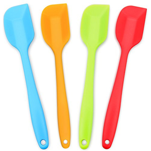 Silicone Spatula 4-piece Set, Heat-resistant Spatulas, ...