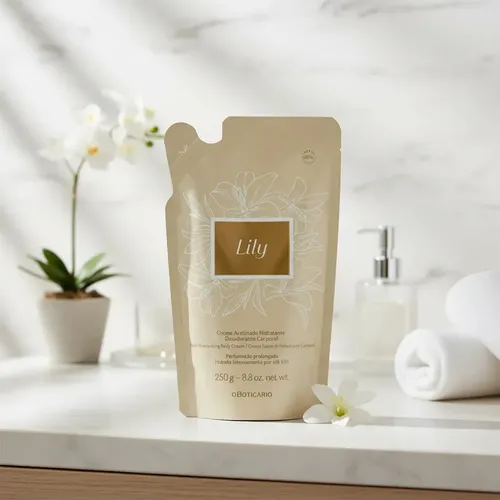 Lily Refil Creme Acetinado Hidratante Desodorante Corporal 250g