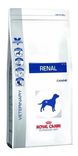 Alimento Royal Canin Veterinary Diet Canine Renal para cão adulto todos os tamanhos sabor mix em sacola de 7.5kg