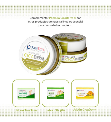 Pomada Cicaderm De Podobasic