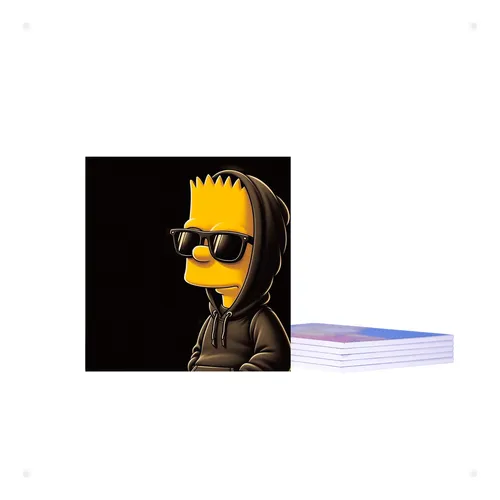 comprar Posavasos De Los Simpson En Pvc Pack X6 Regalo Obsequio Alce