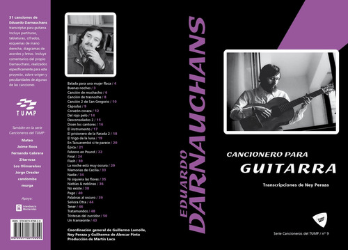 Libro Darnauchans - Cancionero Para Guitarra De Ney Peraza E