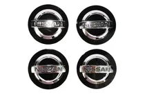 Comprar 4 Tapones Copa Polveras Rin Negro Sentra 2013 A 2019 Nissan