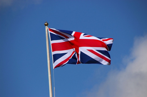 Bandera Reino Unido, 1,5 M X 90 Cm, Exterior Colgante Gran B