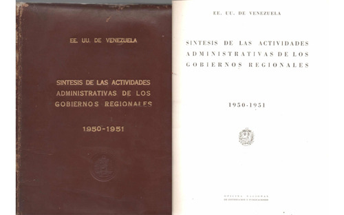 Sintesis Administrativas Gobiernos De 1950 Perez Jimenez